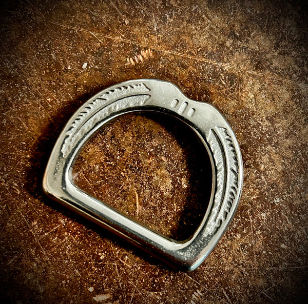 Stainless Steel PL Custom D-Ring
